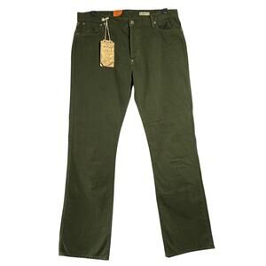 VINTAGE Polo Ralph Lauren P.R.L. Co 750 Bootcut Corduroy Jeans 34 x 32 Green NWT